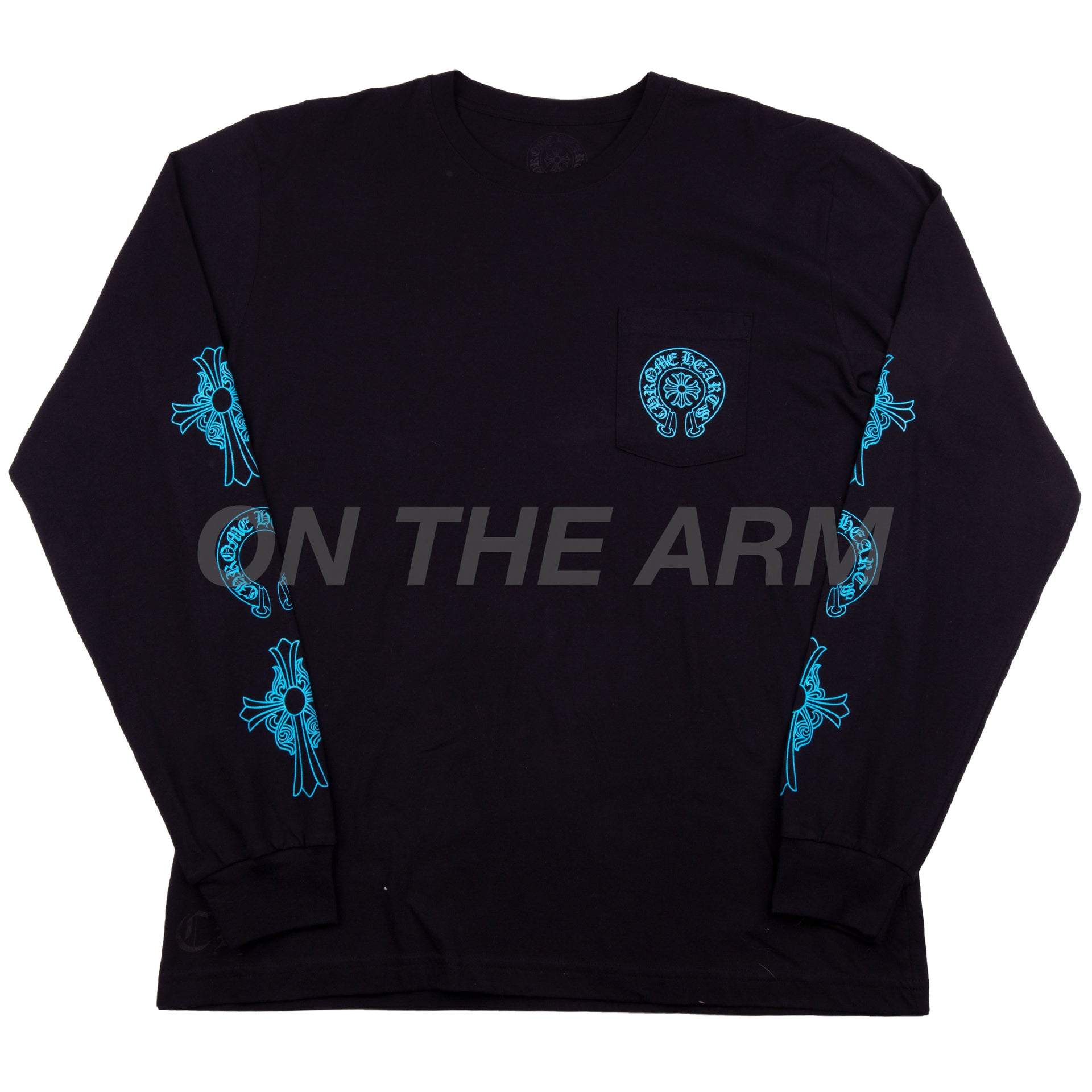 Chrome Hearts Black/Teal Cross L/S