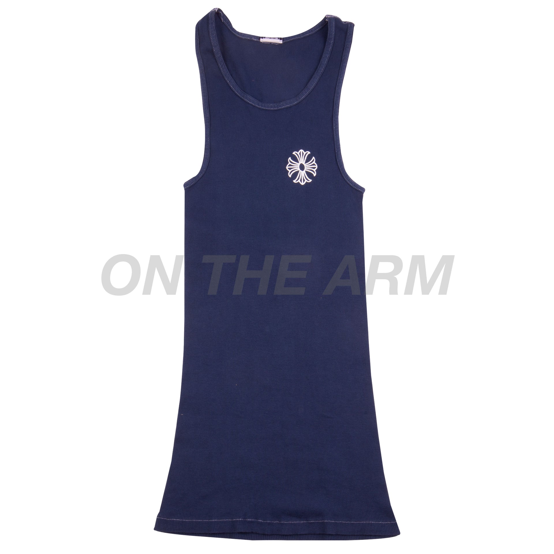 Chrome Hearts Navy Malibu Tank Top