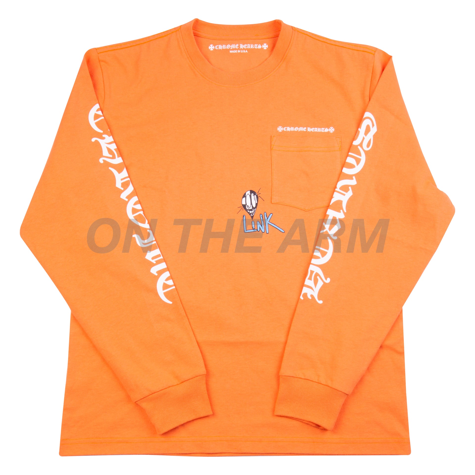 Chrome Hearts Orange Matty Boy Link & Build L/S