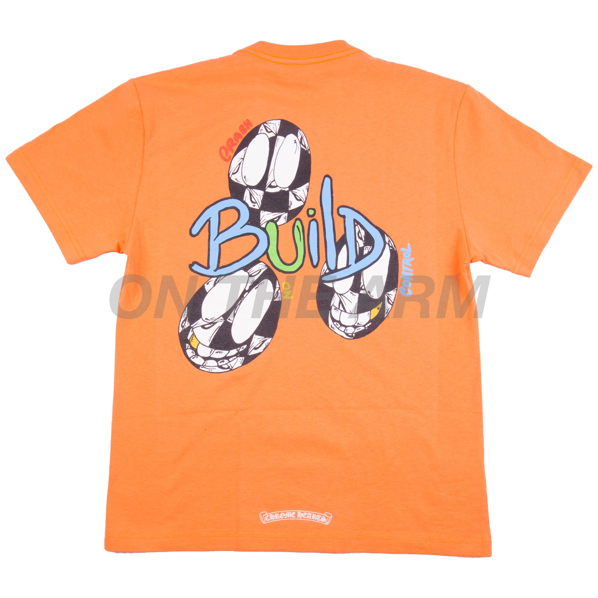 Chrome Hearts Orange Matty Boy Link & Build Tee