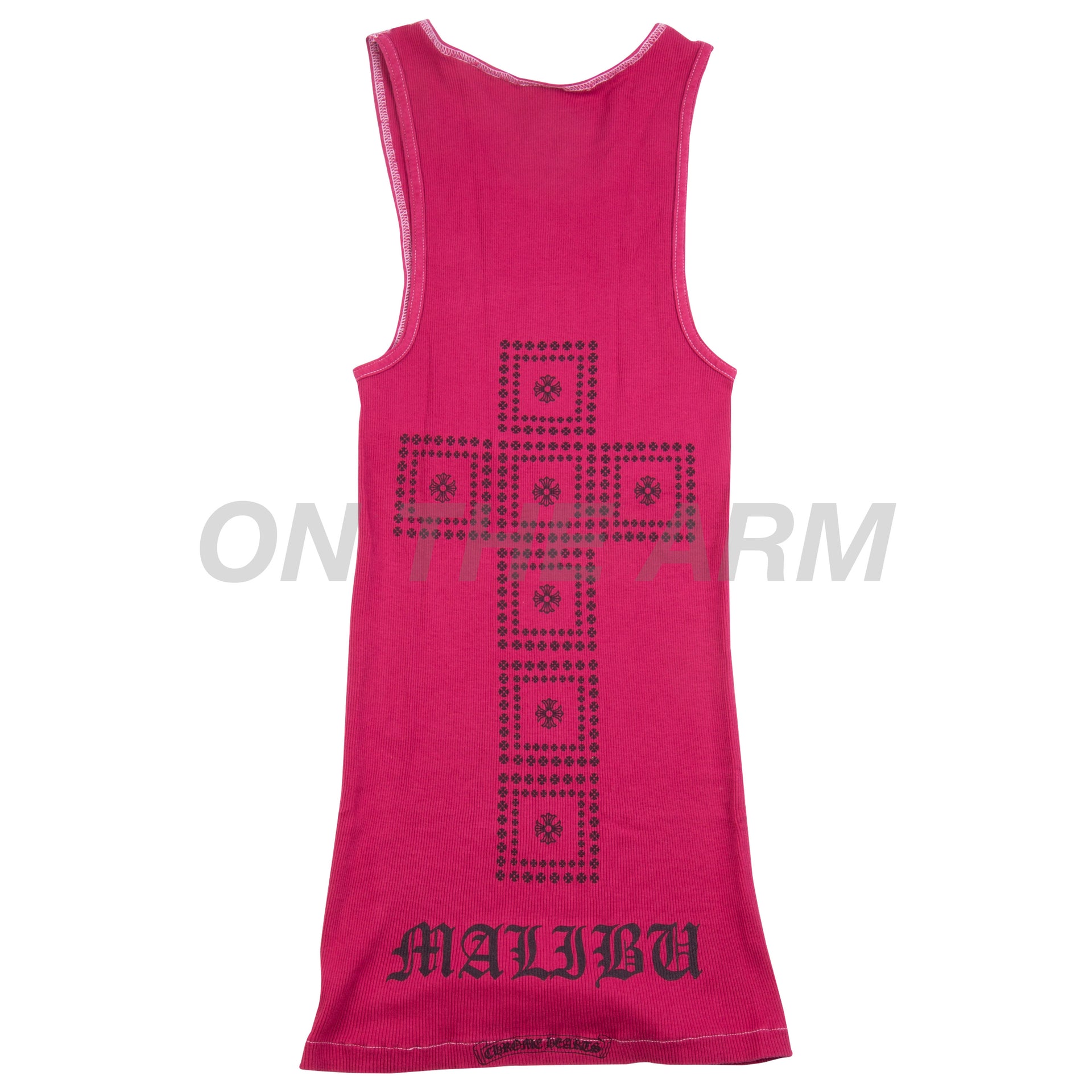 Chrome Hearts Red Malibu Tank Top