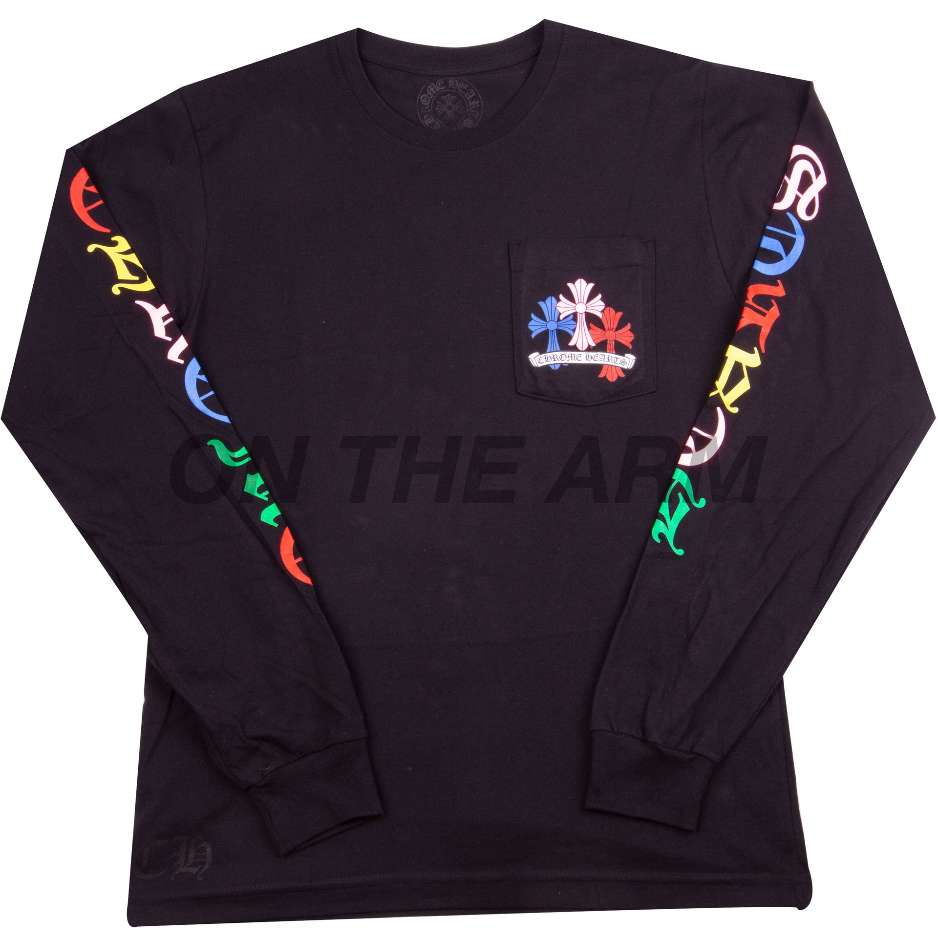 Chrome Hearts Black Multi Cross Pocket L/S