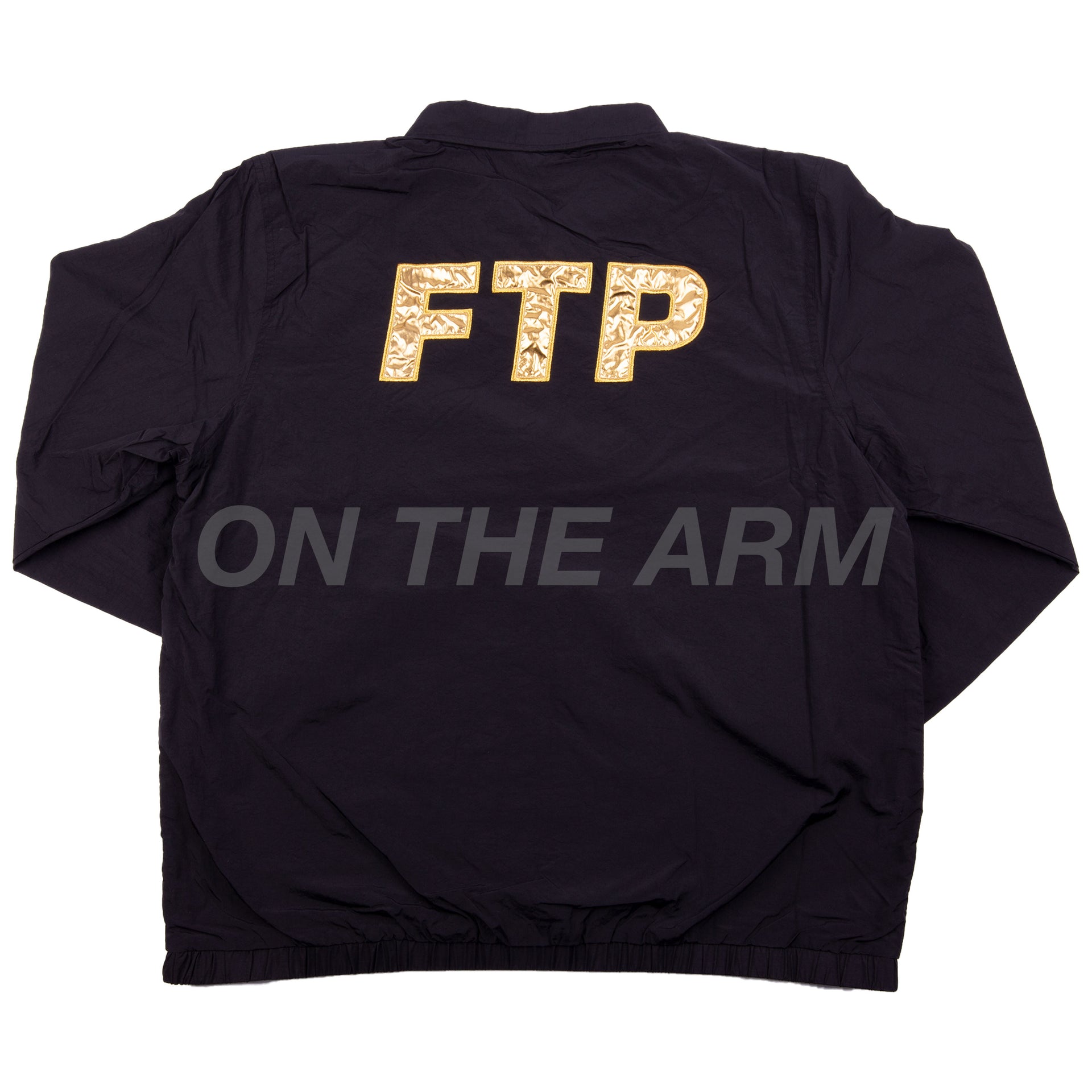 FTP Black 10 Year Anniversary Coaches Jacket