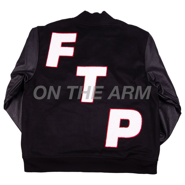 FTP Black 10 Year Anniversary Varsity Jacket