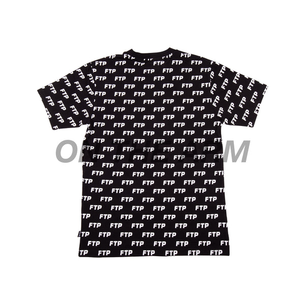 FTP Black All Over Print Tee