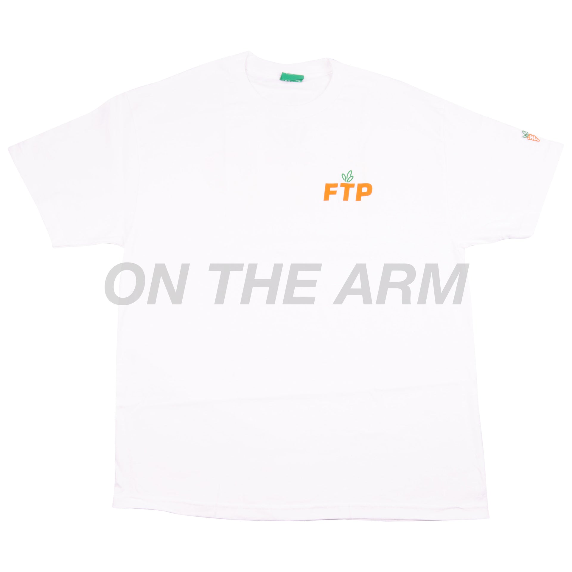 FTP White Carrots Logo Tee