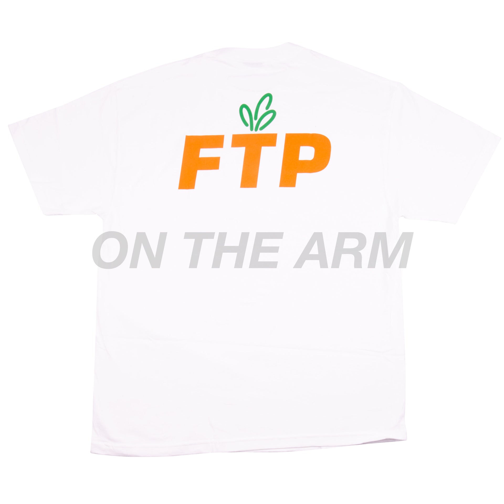 FTP White Carrots Logo Tee