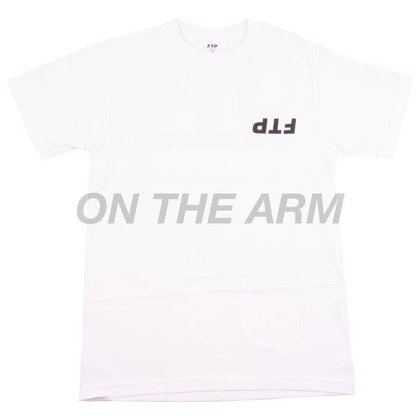 FTP White Upside Down Tee