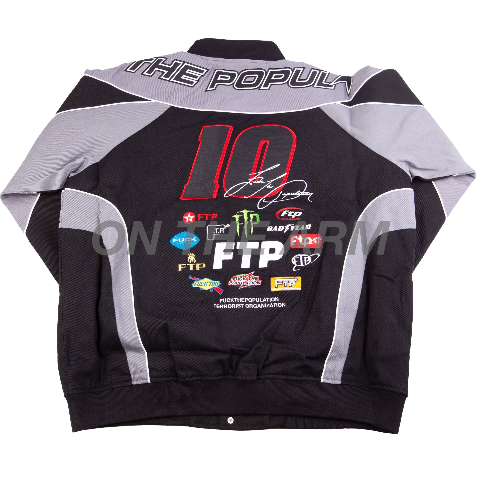 FTP Black Pit Crew Jacket