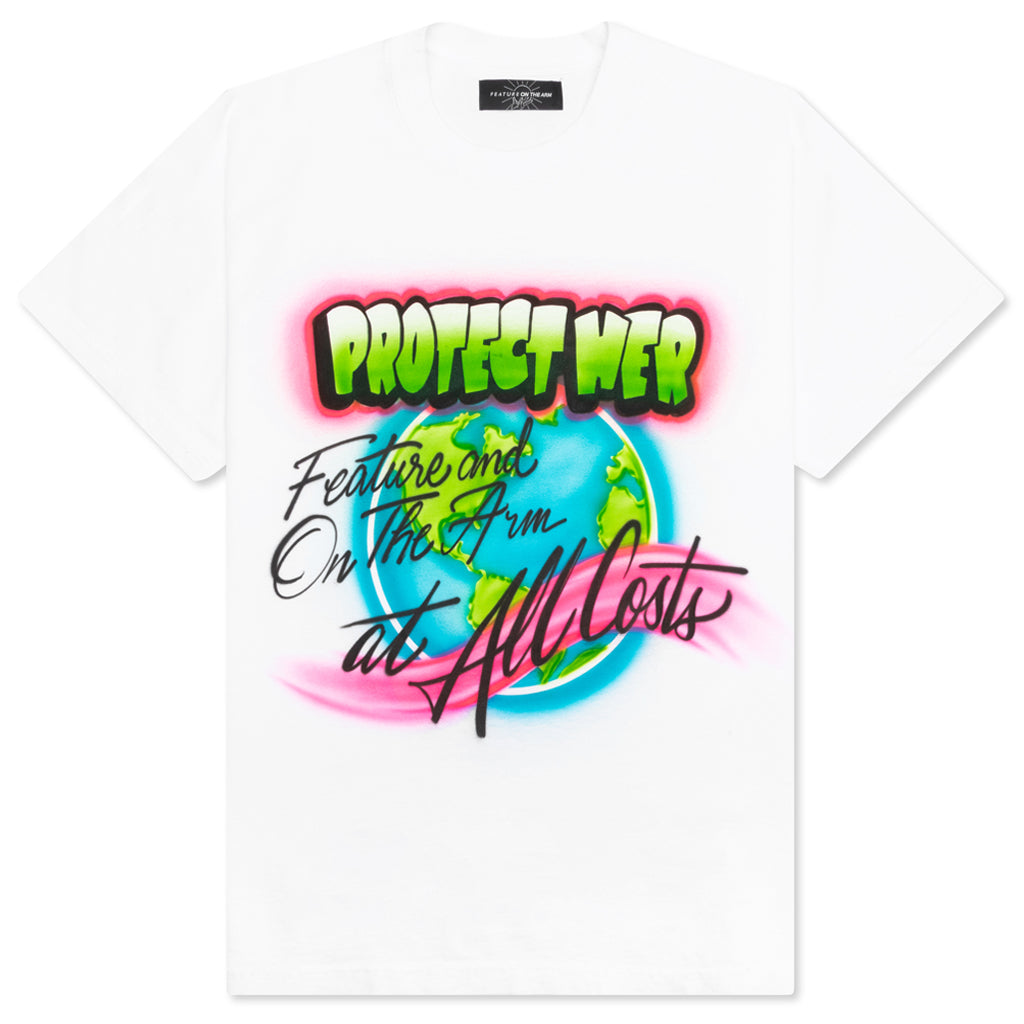 OTA x Feature White Airbrush Tee
