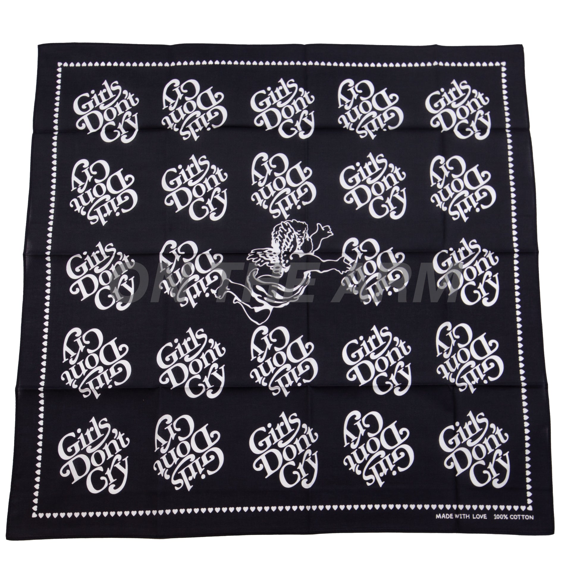Girls Don't Cry Black Isetan Pop Up Bandana
