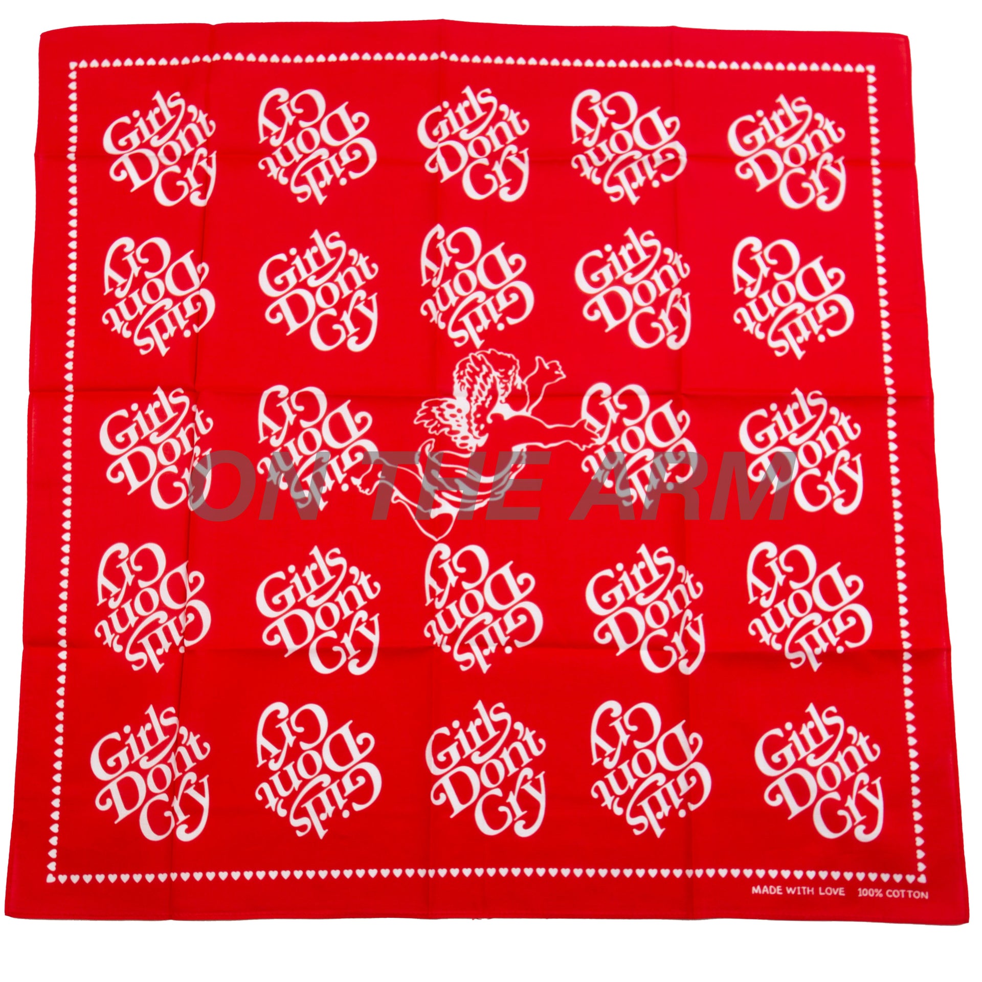 Girls Don't Cry Red Isetan Pop Up Bandana