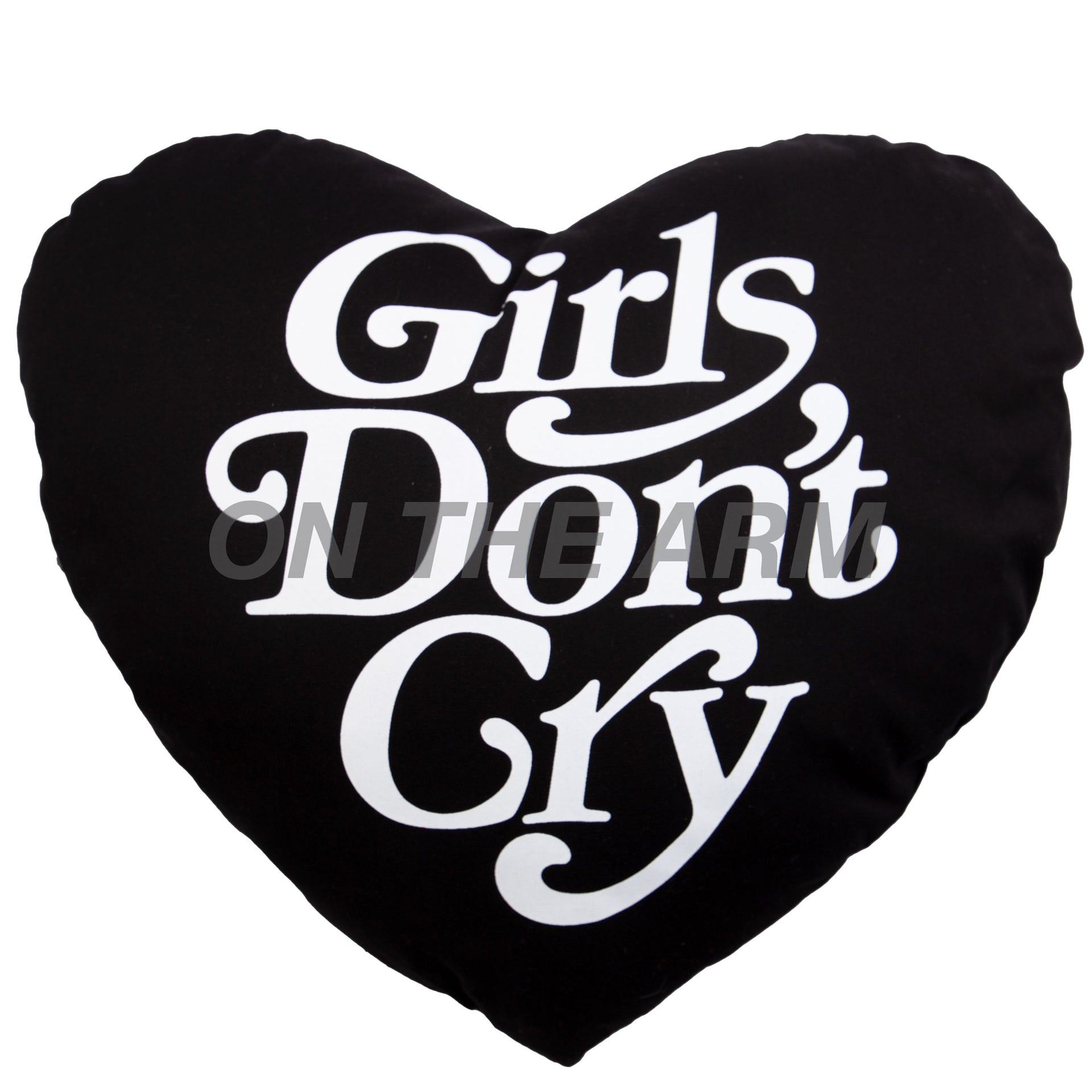 Girls Don't Cry Black Isetan Pop Up Pillow