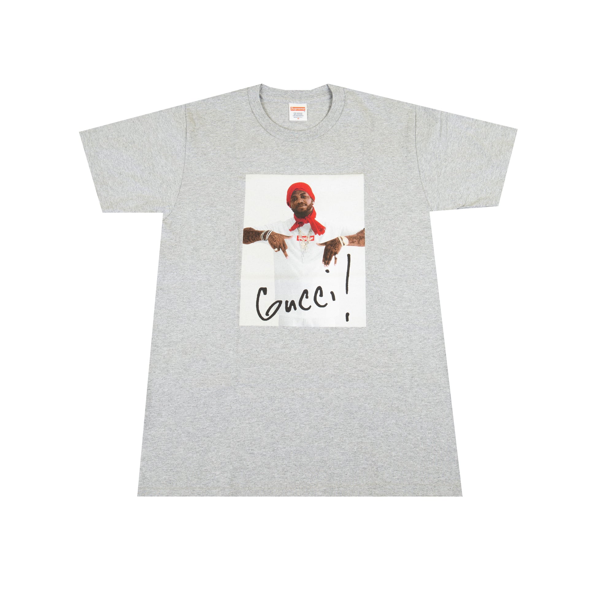 Supreme Grey Gucci Mane Tee