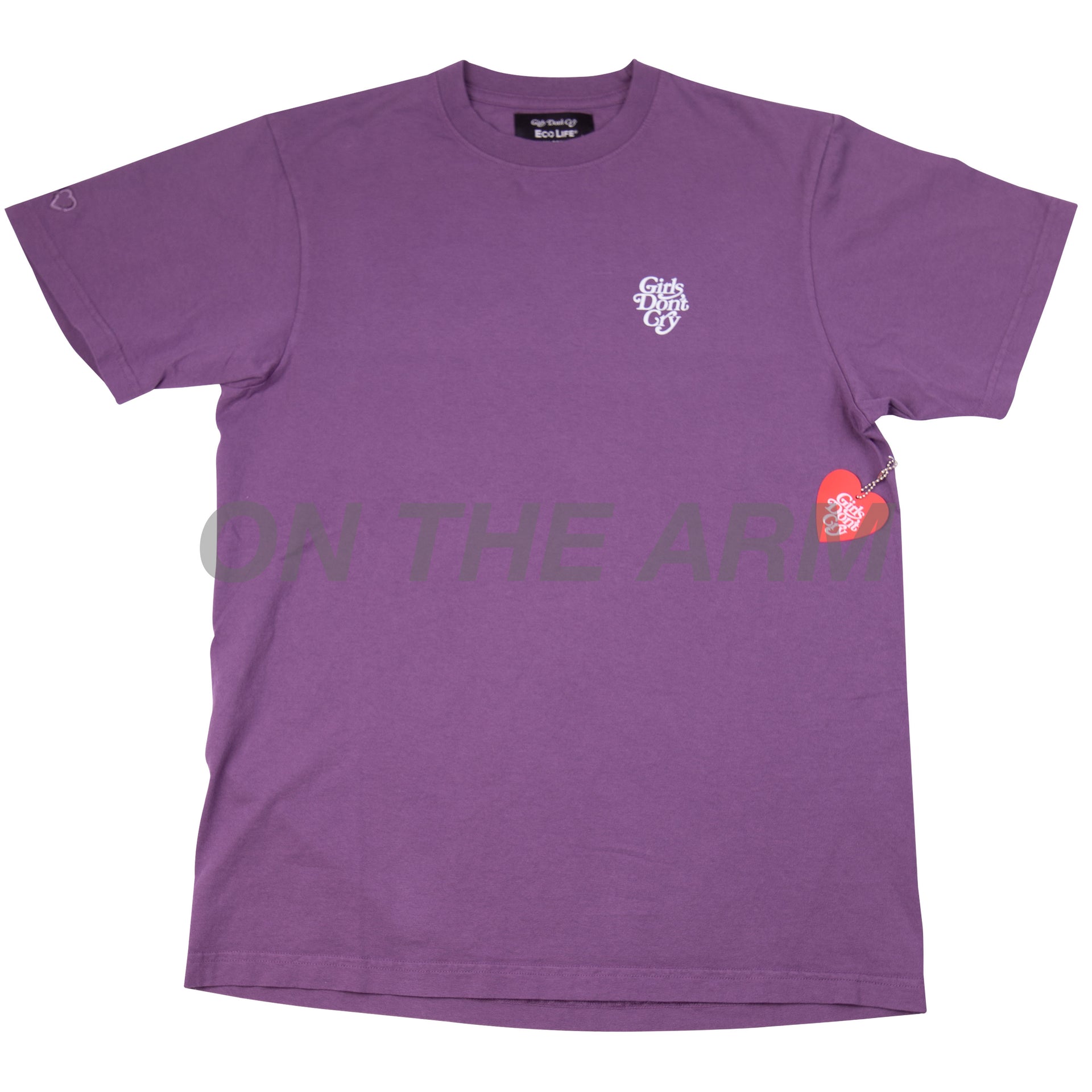 Girls Dont Cry Purple Eco Life Tee