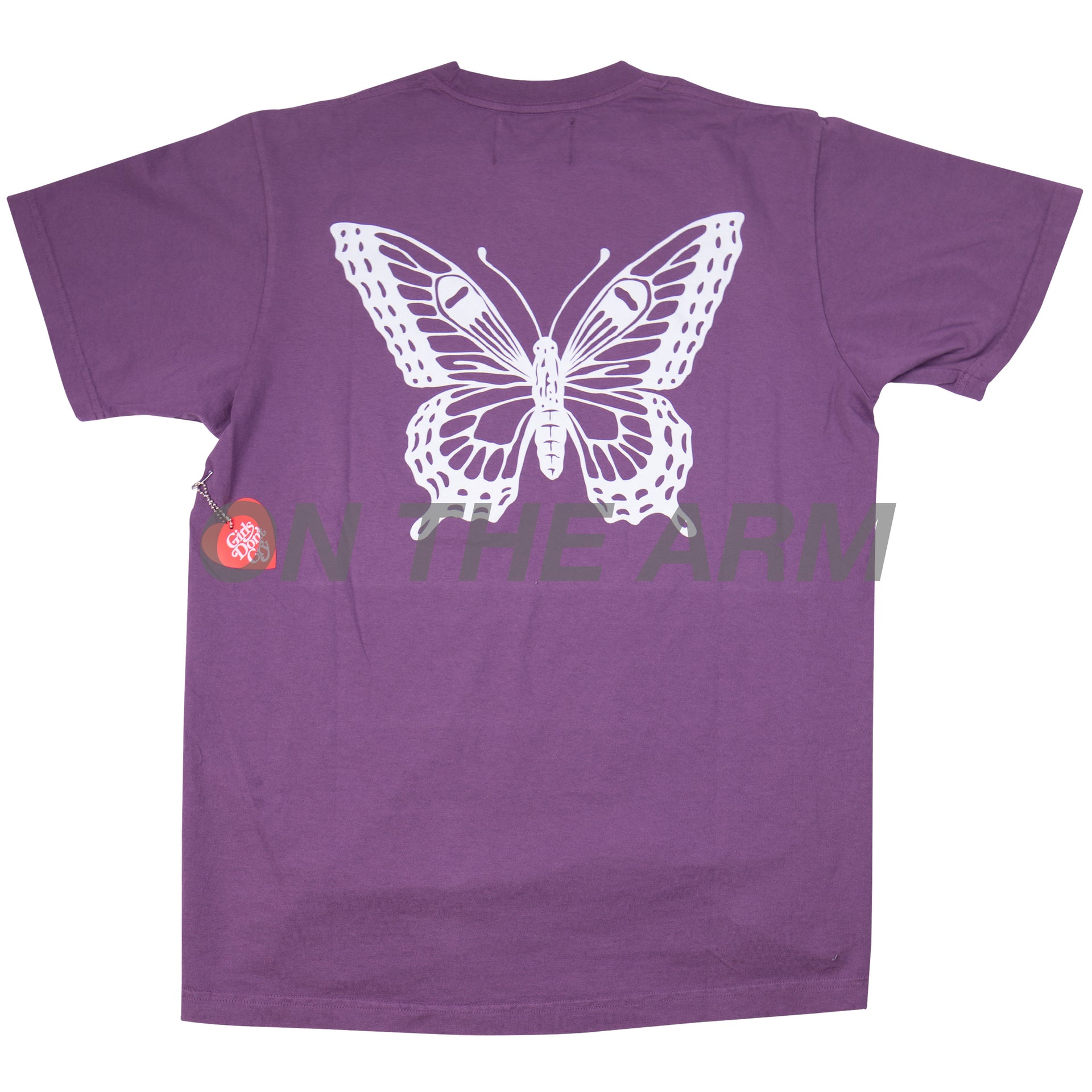 Girls Dont Cry Purple Eco Life Tee