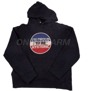 Hysteric Glamour Black Proud To Be Hysteric Hoodie USED