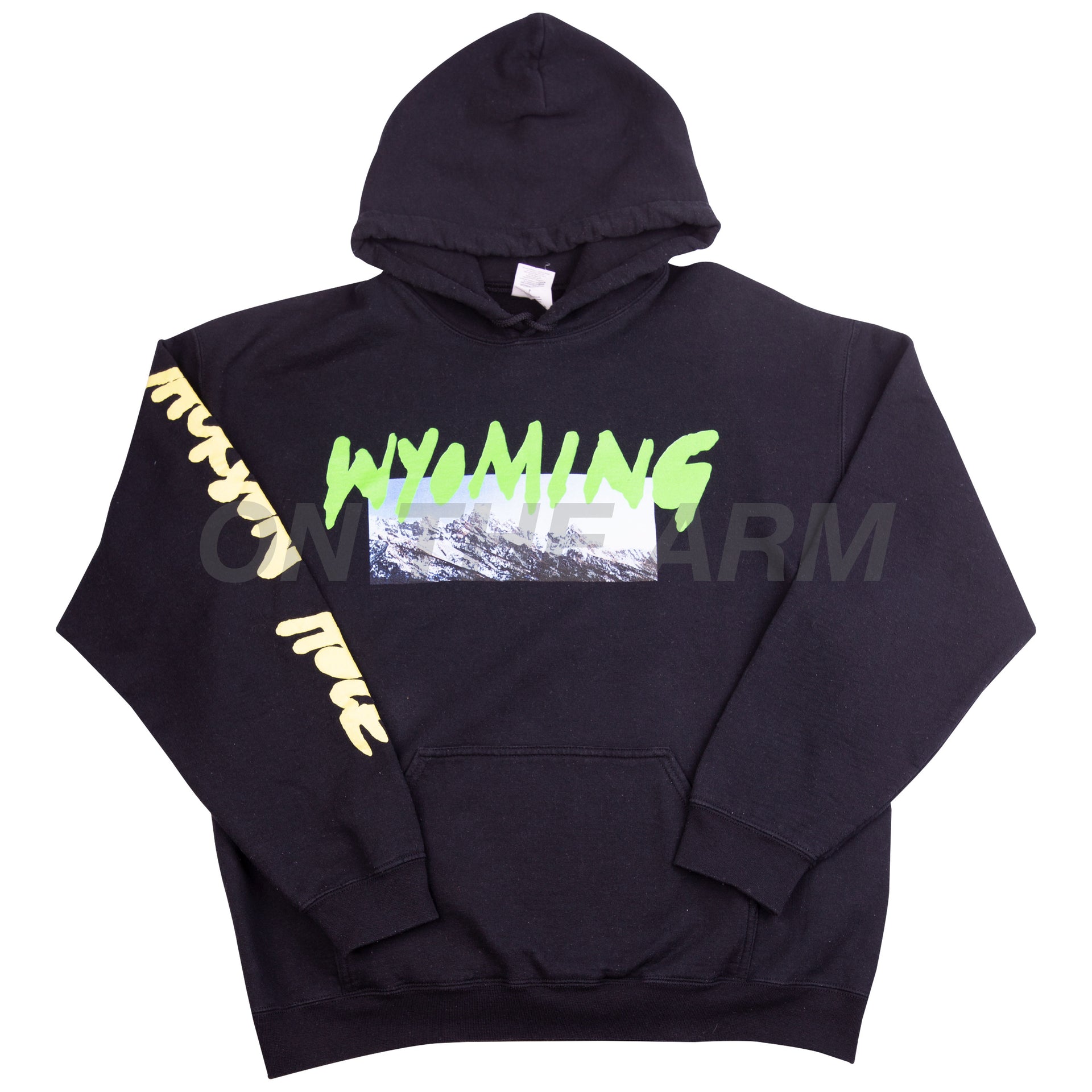 Kanye West Black Wyoming Hoodie USED