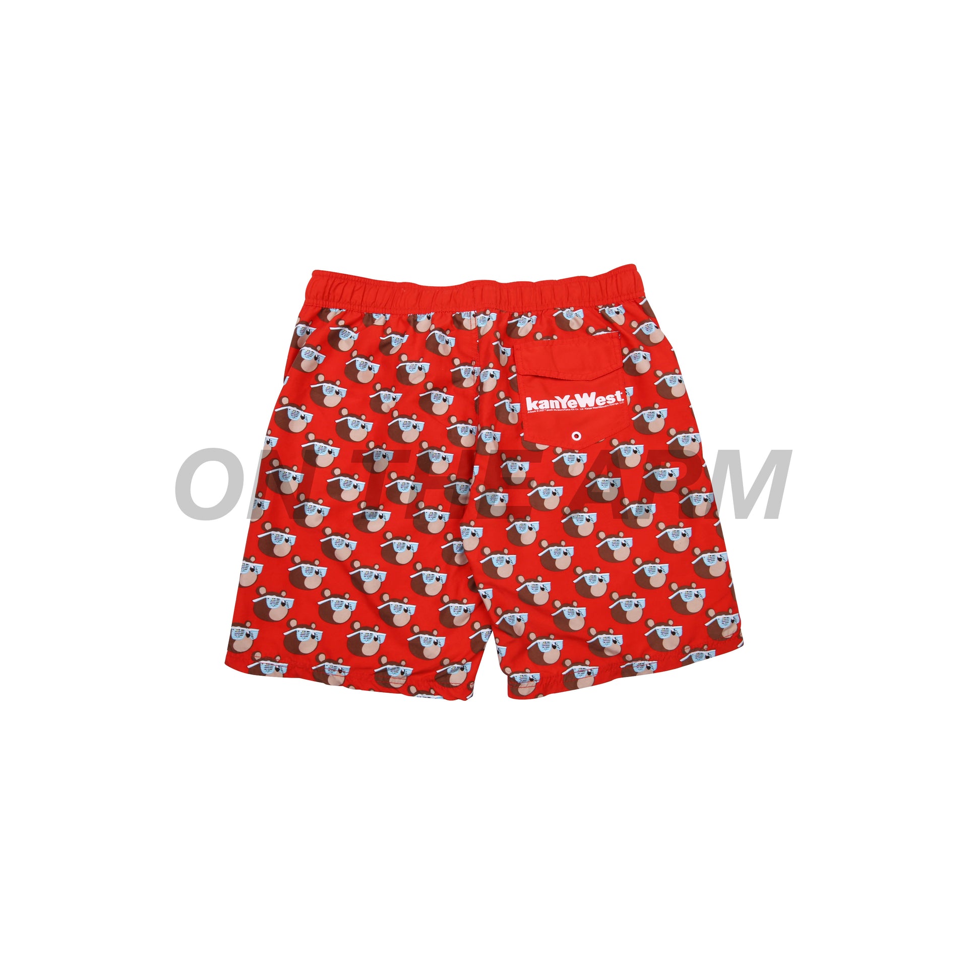 Kanye West Orange Graduation Trunks