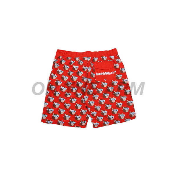 Kanye West Orange Graduation Trunks