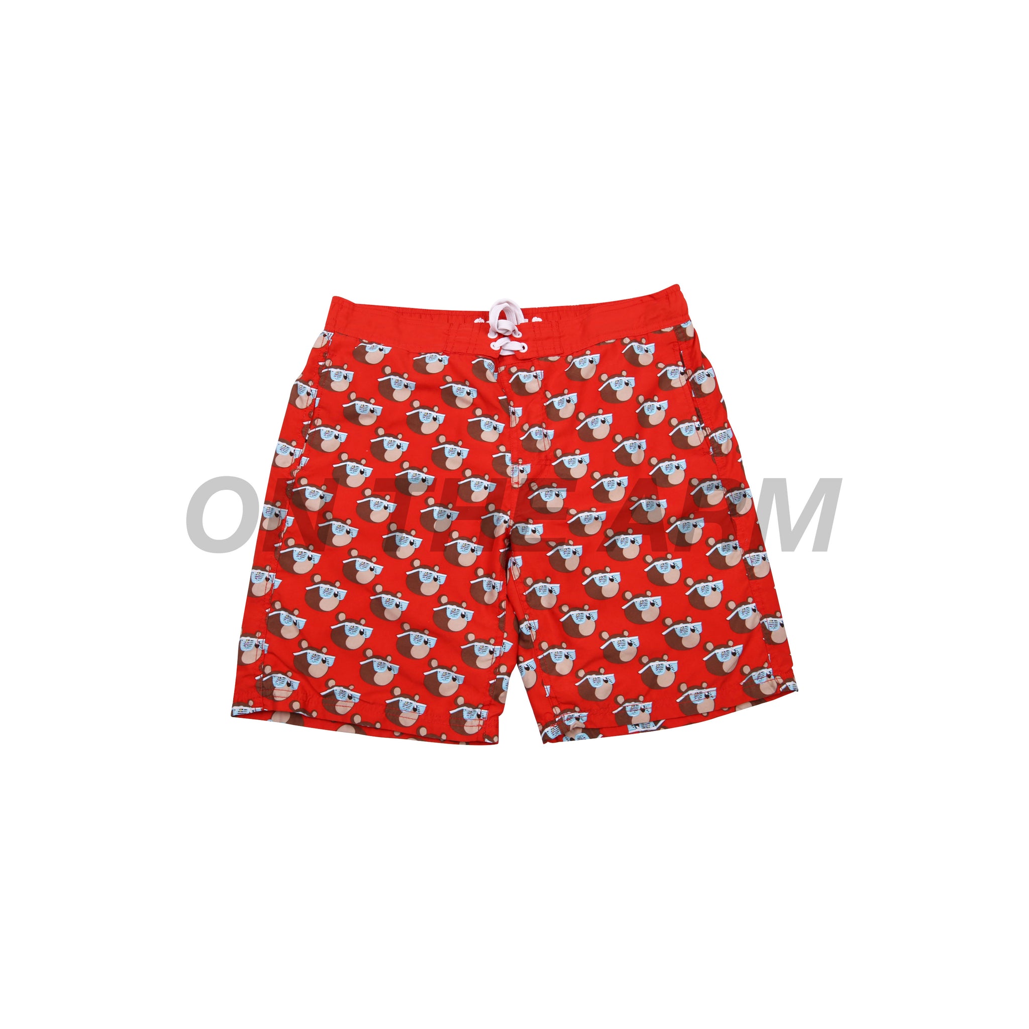 Kanye West Orange Graduation Trunks