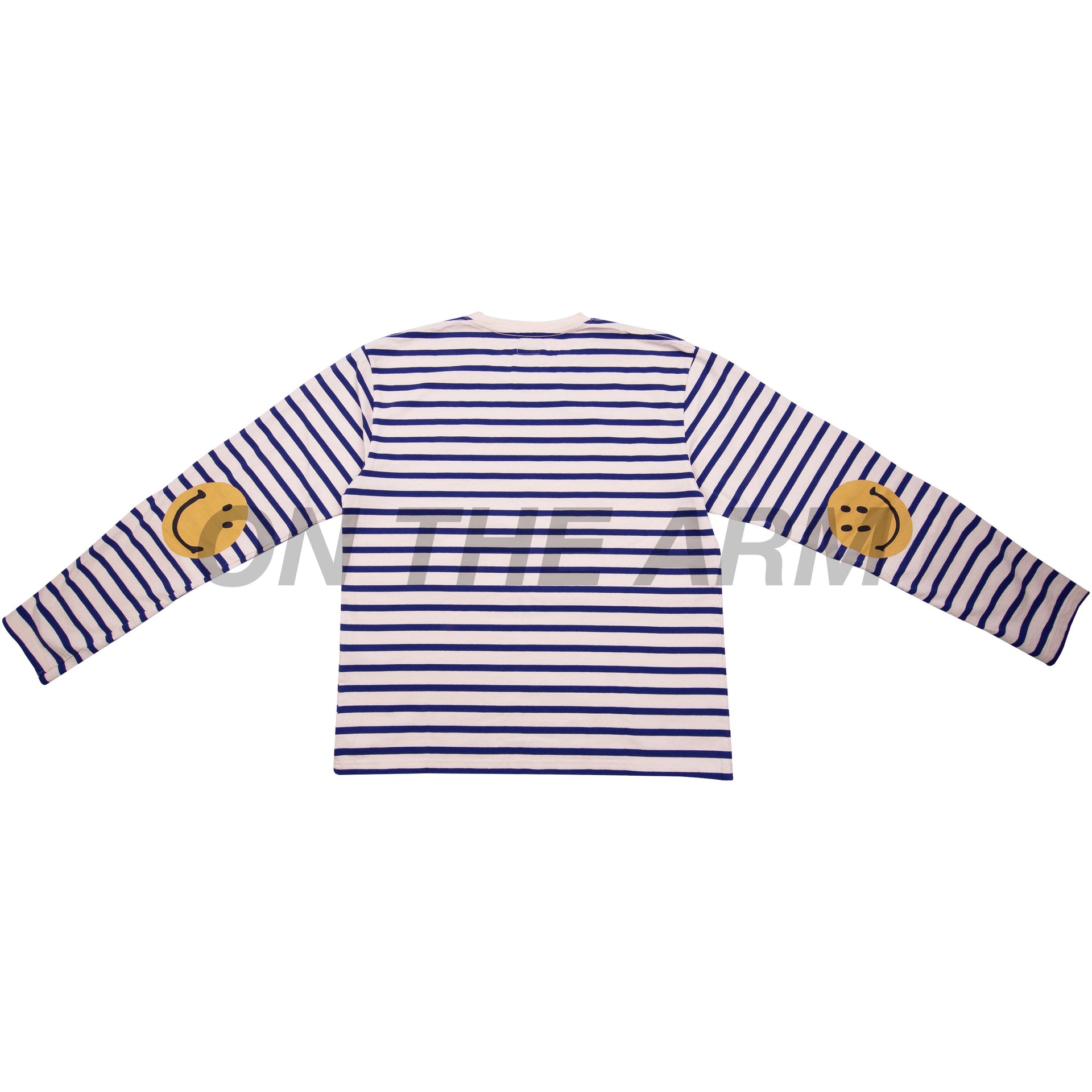 Kapital Blue Striped Smiley L/S