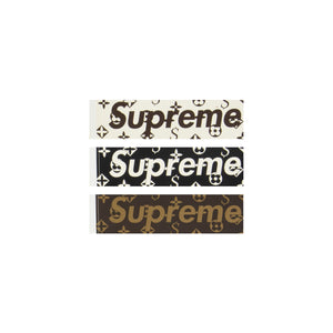Pre-owned Supreme Louis Vuitton Box Logo Tee 2000 Black Size L