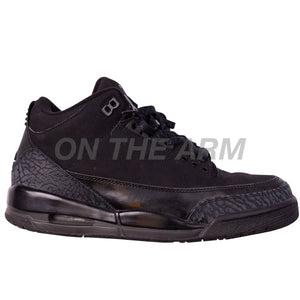 Nike Black Cat Air Jordan 3 USED