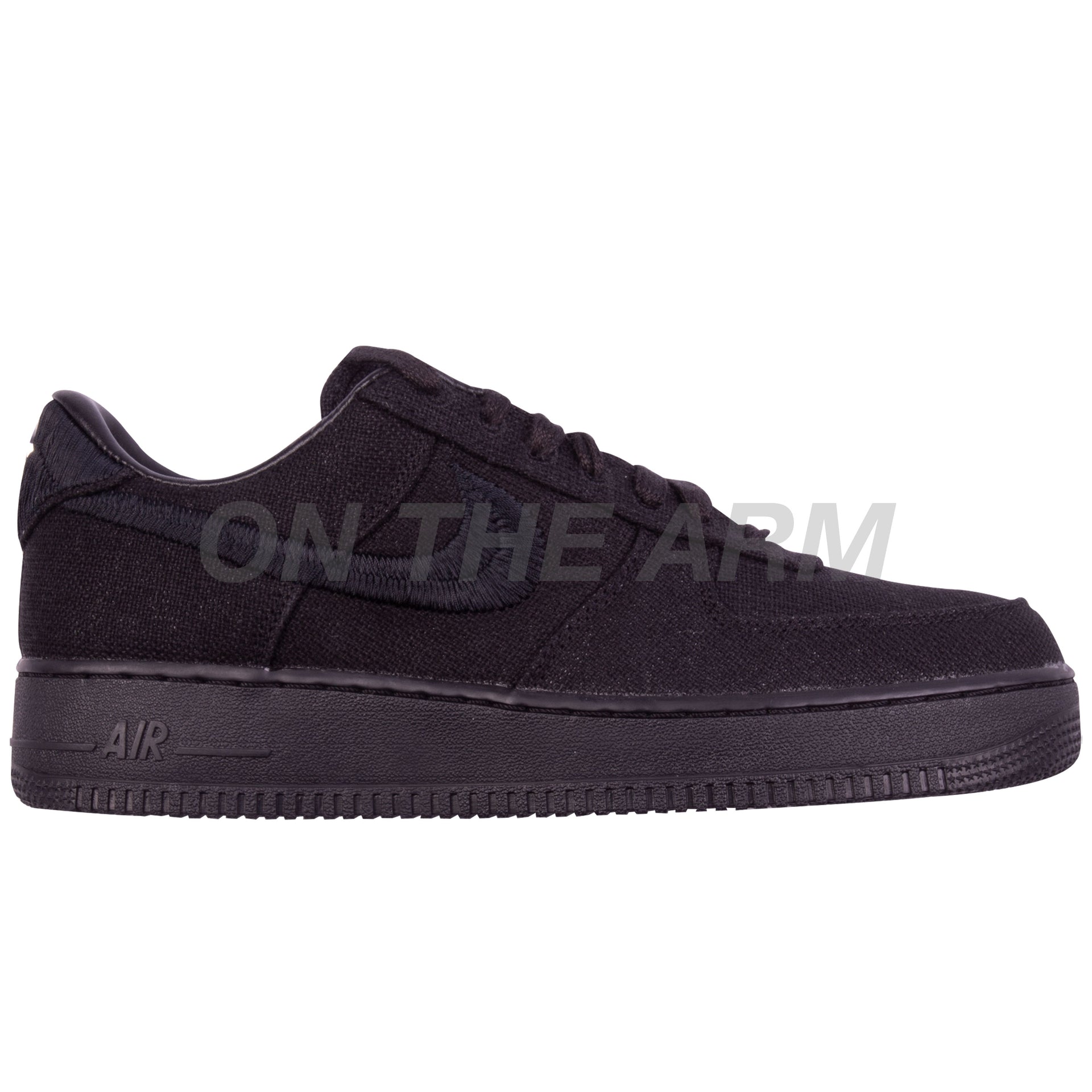 Nike Black Stussy Air Force 1 Low