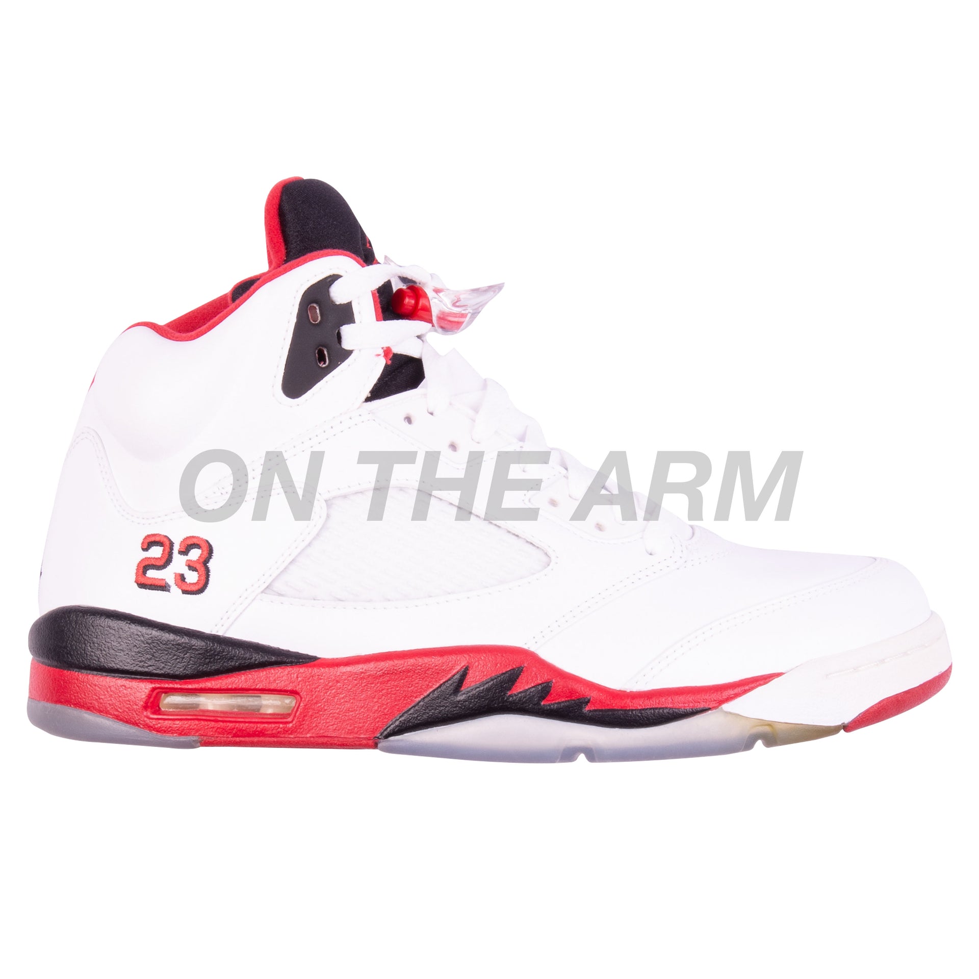 Nike Fire Red/Black Tongue Air Jordan 5 (2013)