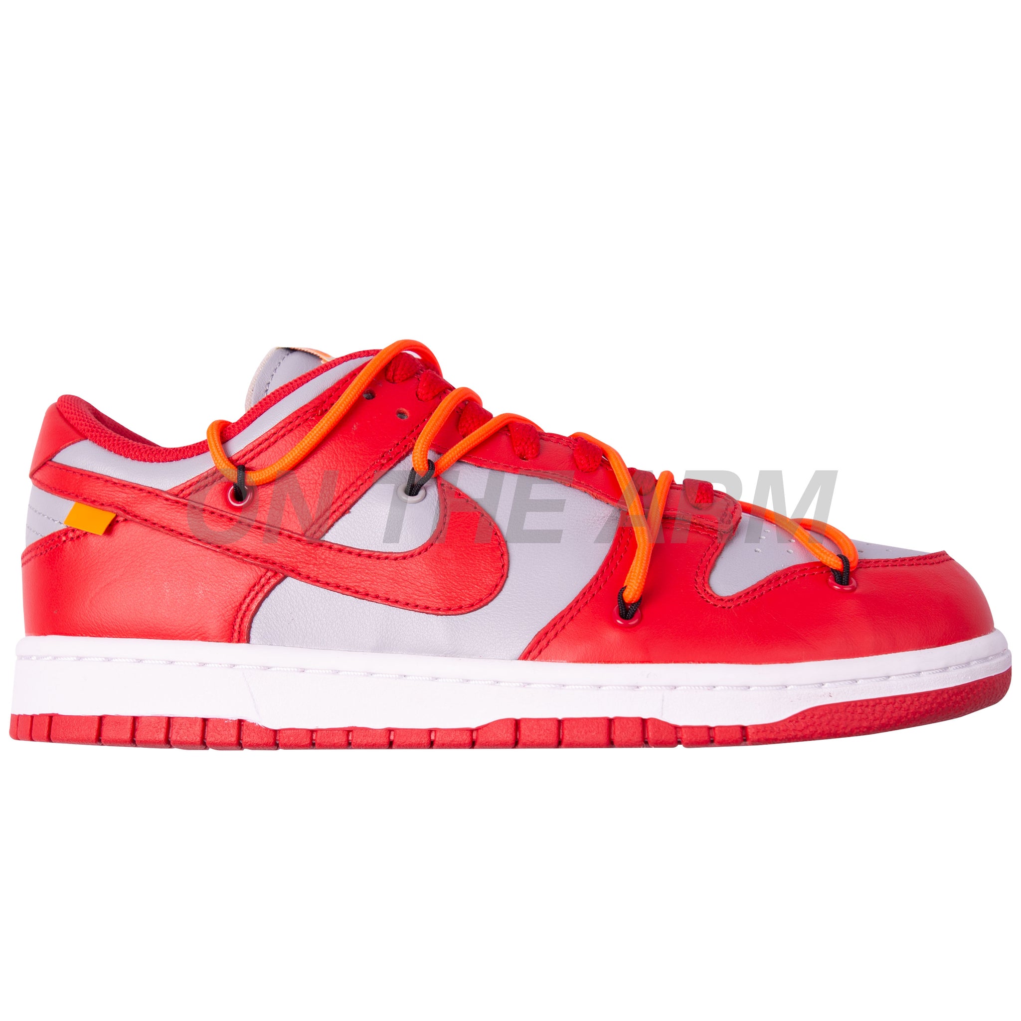 Nike University Red Off-White Dunk Low LTHR