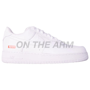 Nike White Supreme Air Force 1 Low