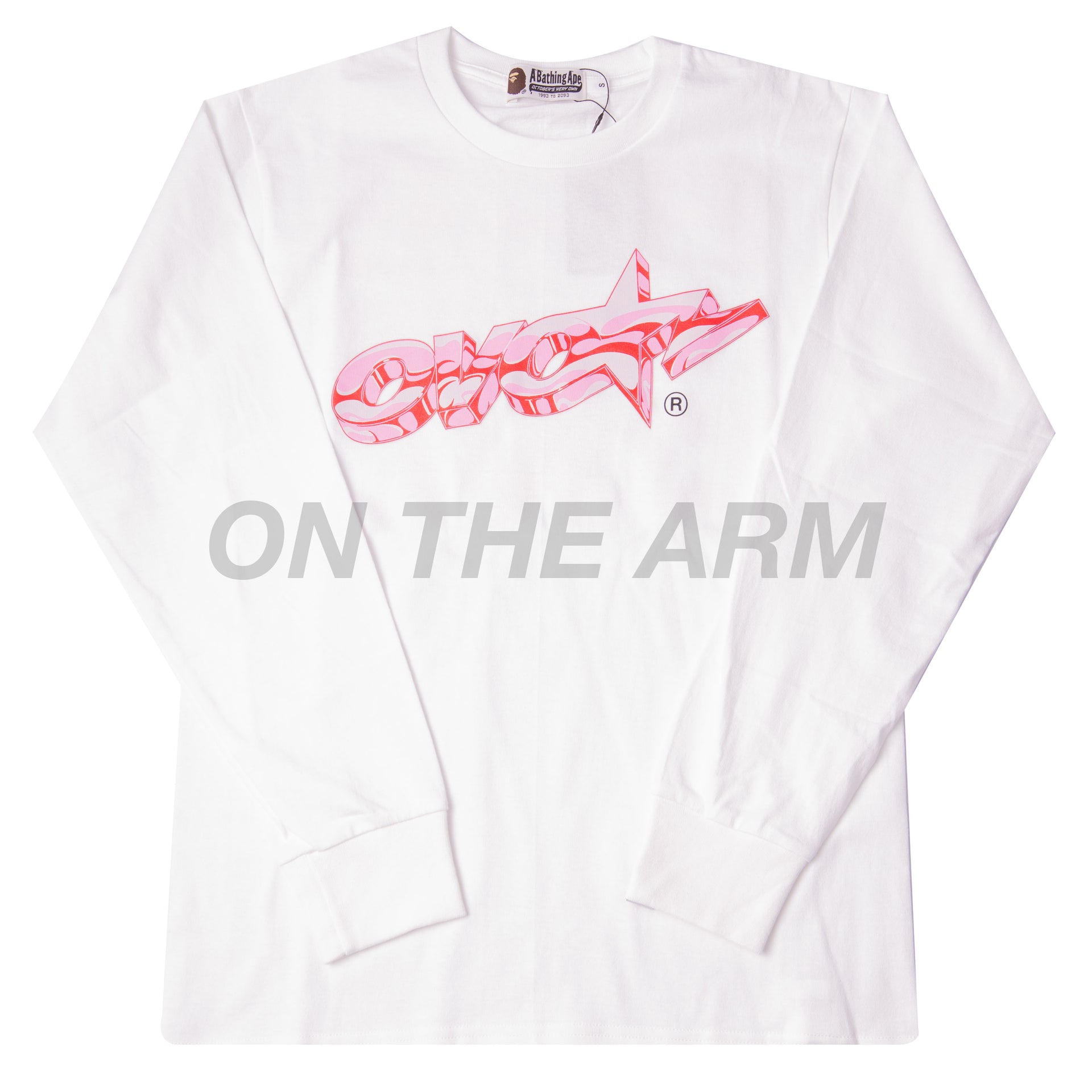 Bape White OVO L/S