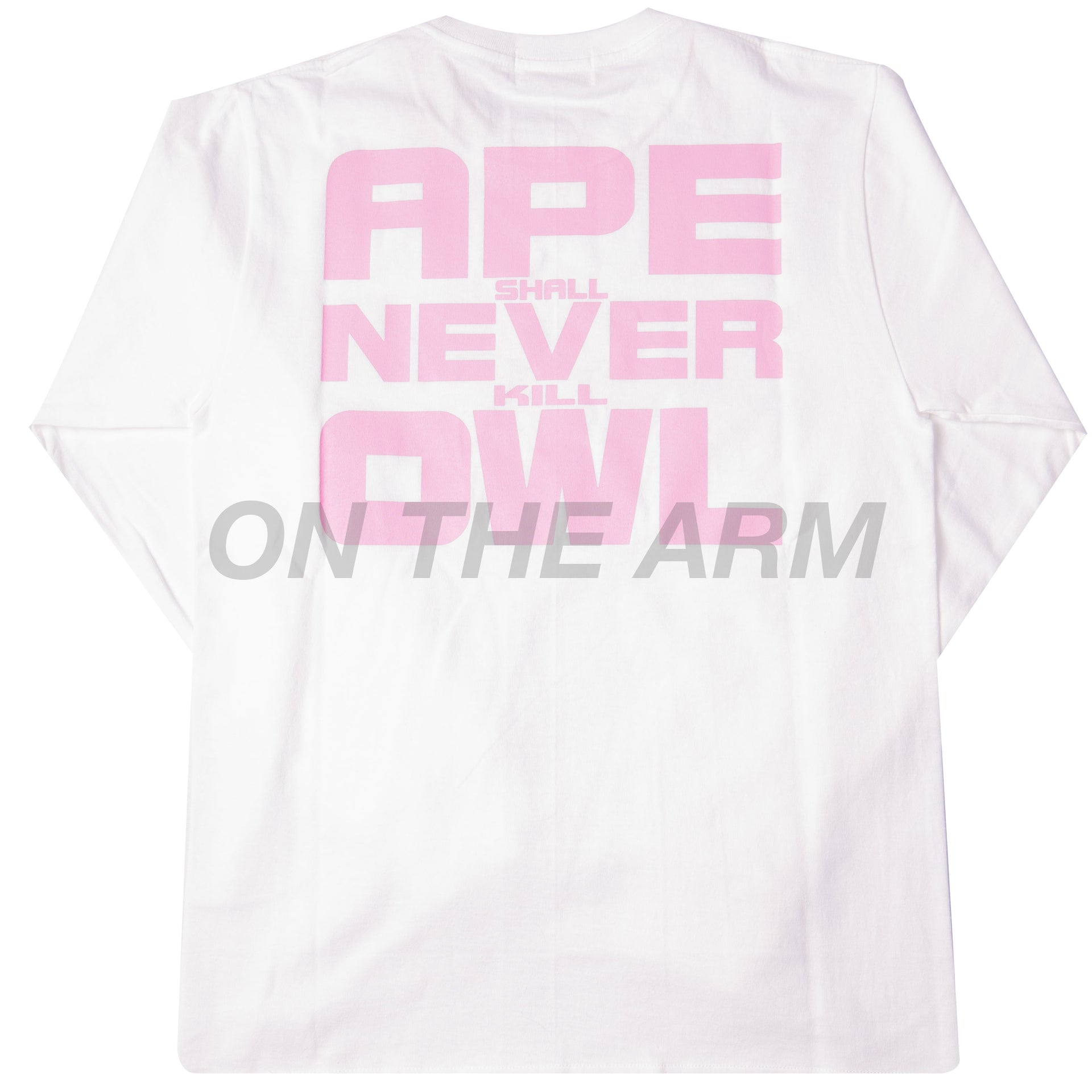 Bape White OVO L/S