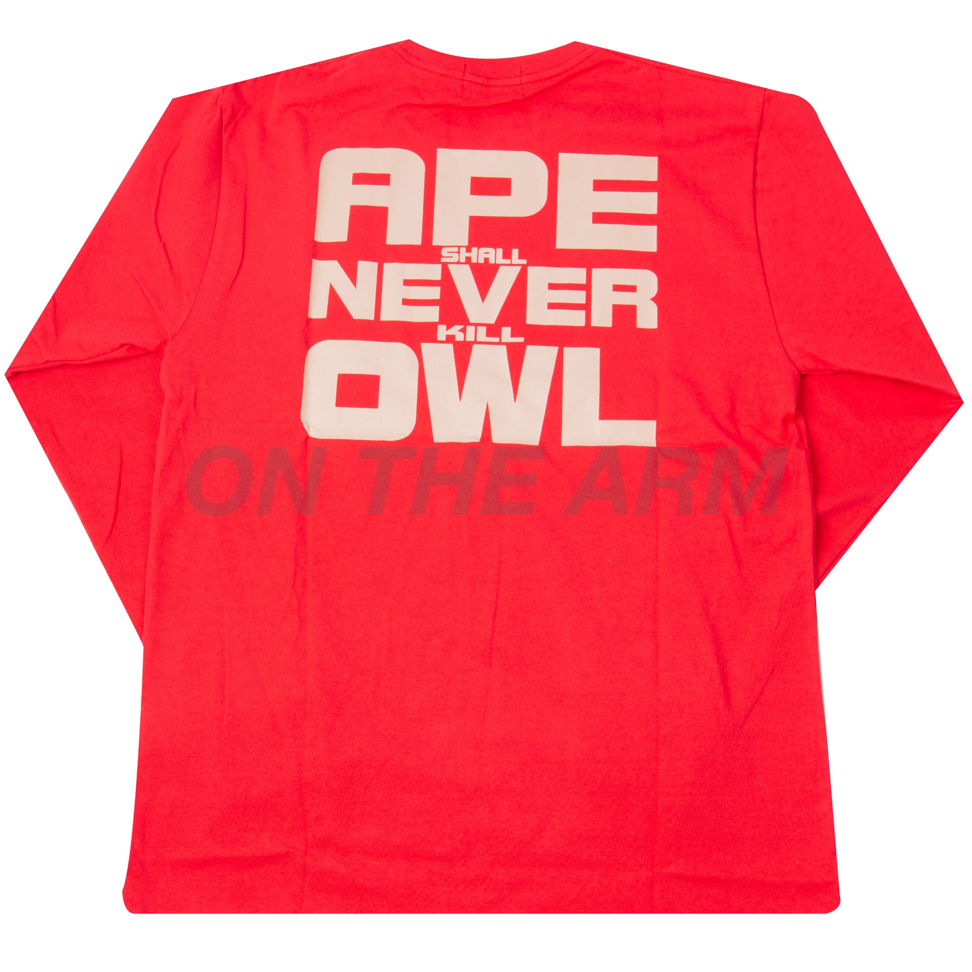 Bape Red OVO L/S