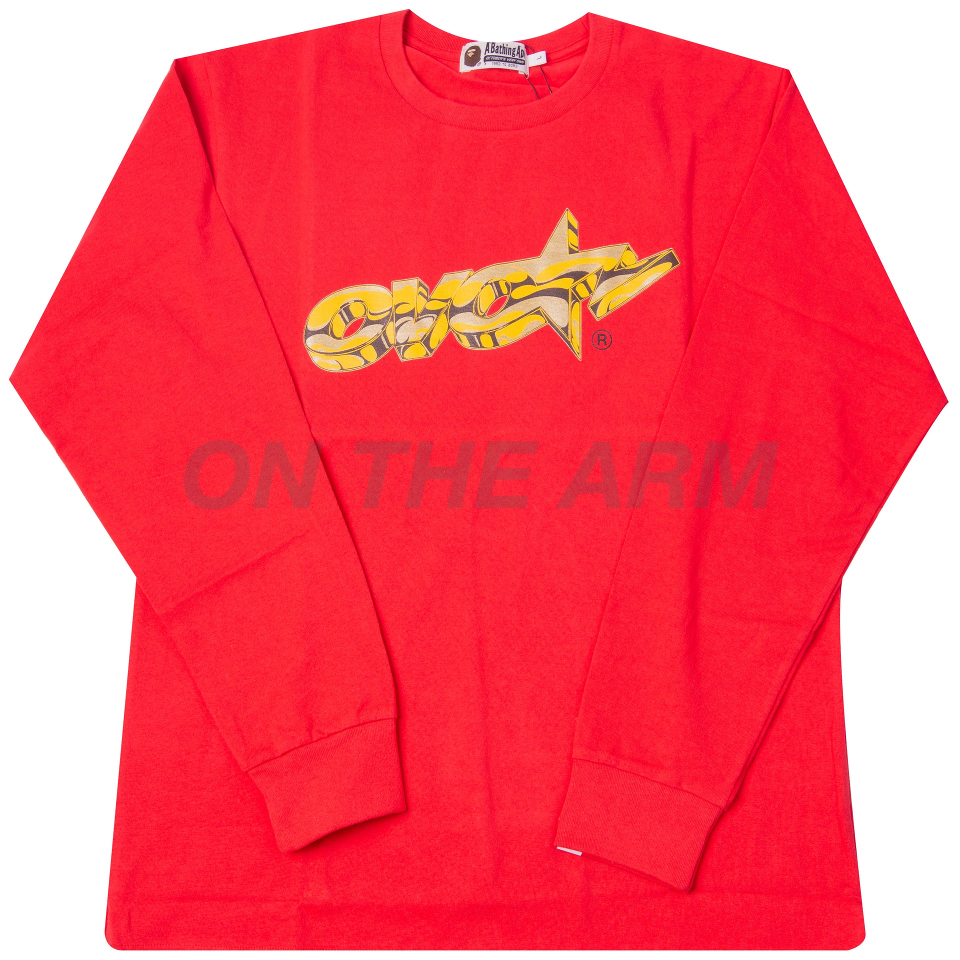 Bape Red OVO L/S