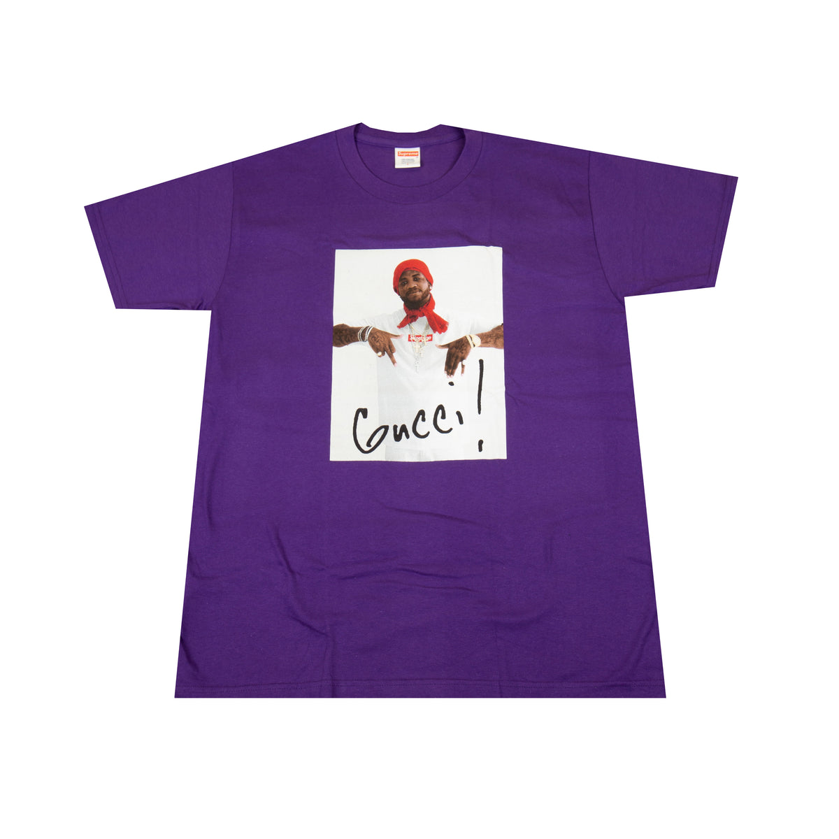 Supreme Purple Gucci Mane Tee