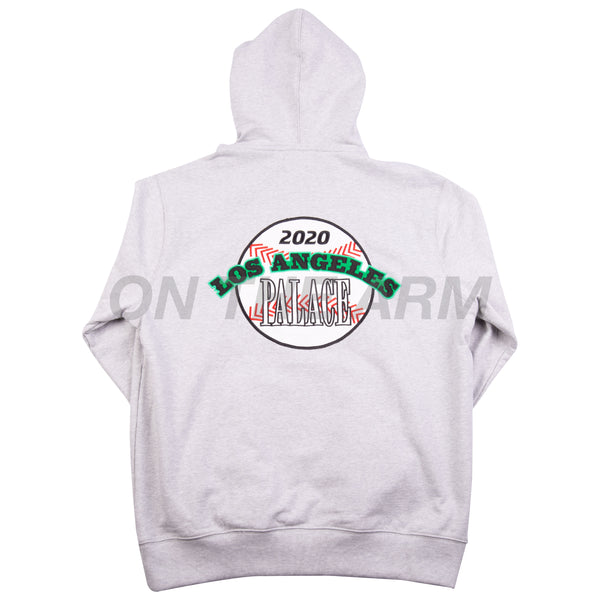 Palace Grey New Era Hoodie