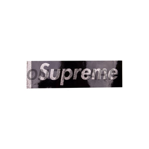 Supreme Black Glitter Box Logo Sticker
