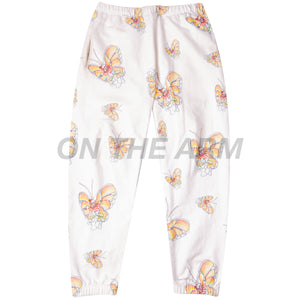 Supreme White Gonz Butterfly Sweats USED