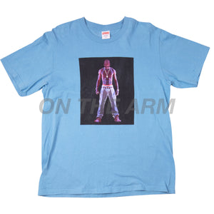Supreme Light Slate Tupac Tee USED
