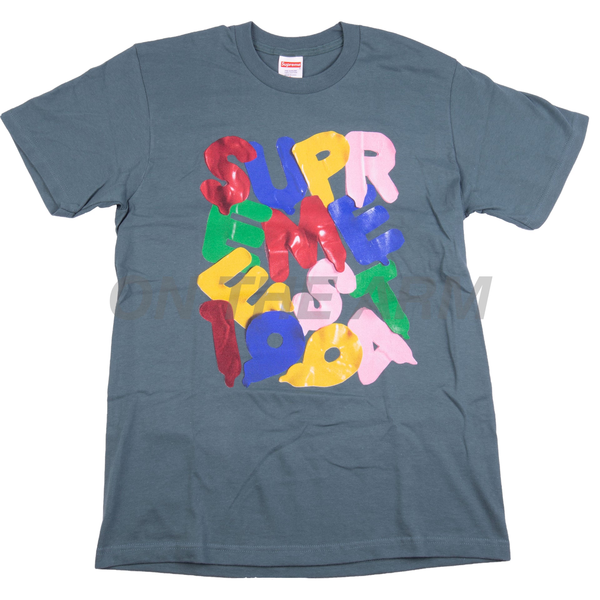 Supreme Teal Balloons Tee