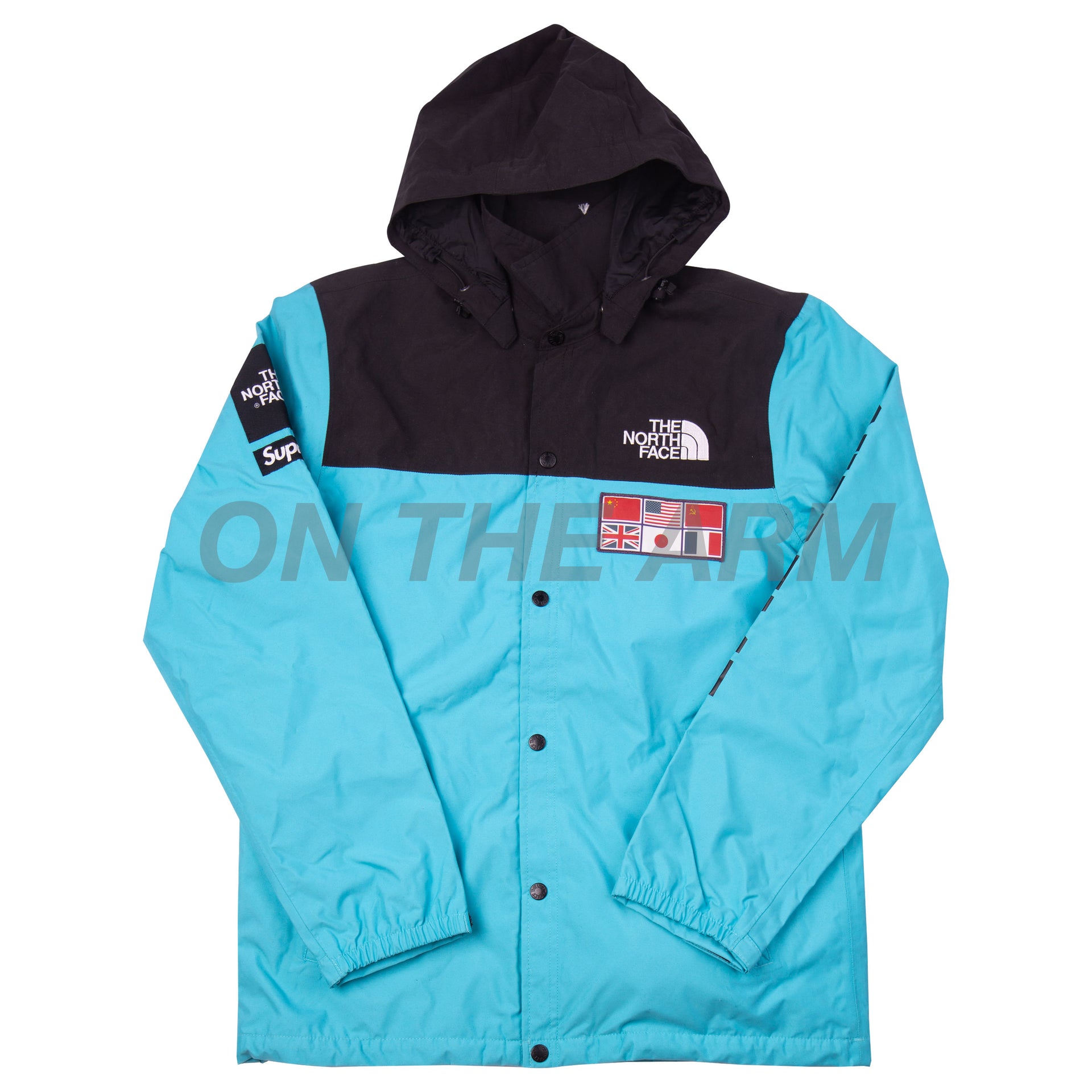Supreme Teal TNF Expedition Jacket