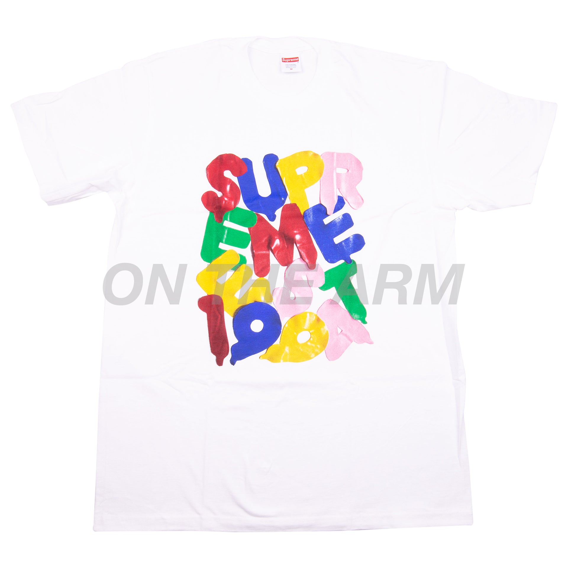 Supreme White Balloons Tee
