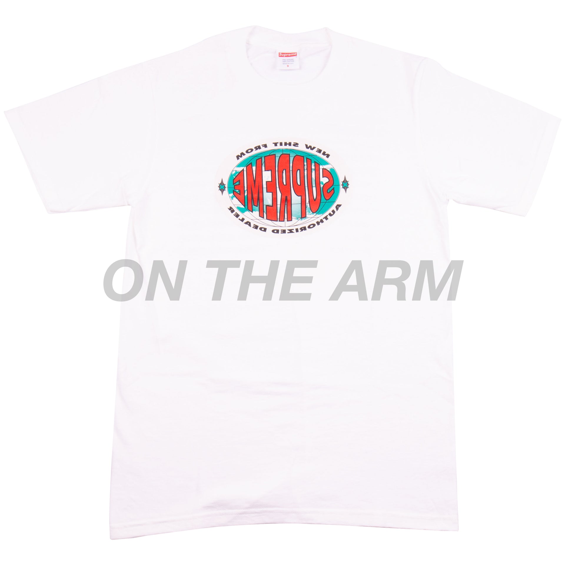 Supreme White Shit Tee