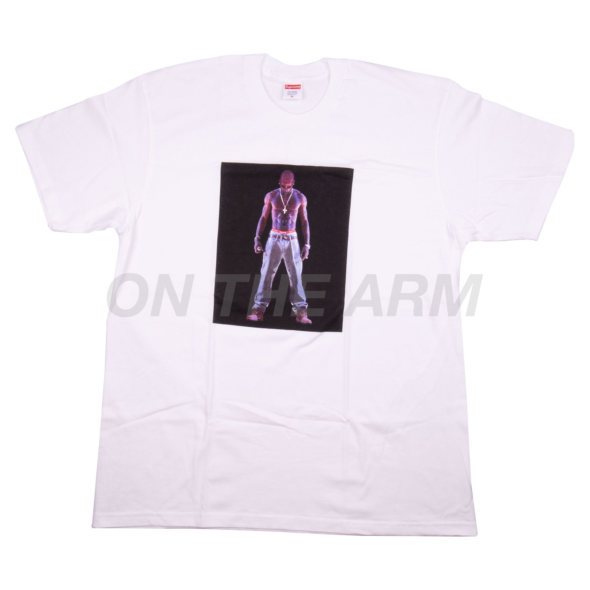 Supreme White Tupac Tee
