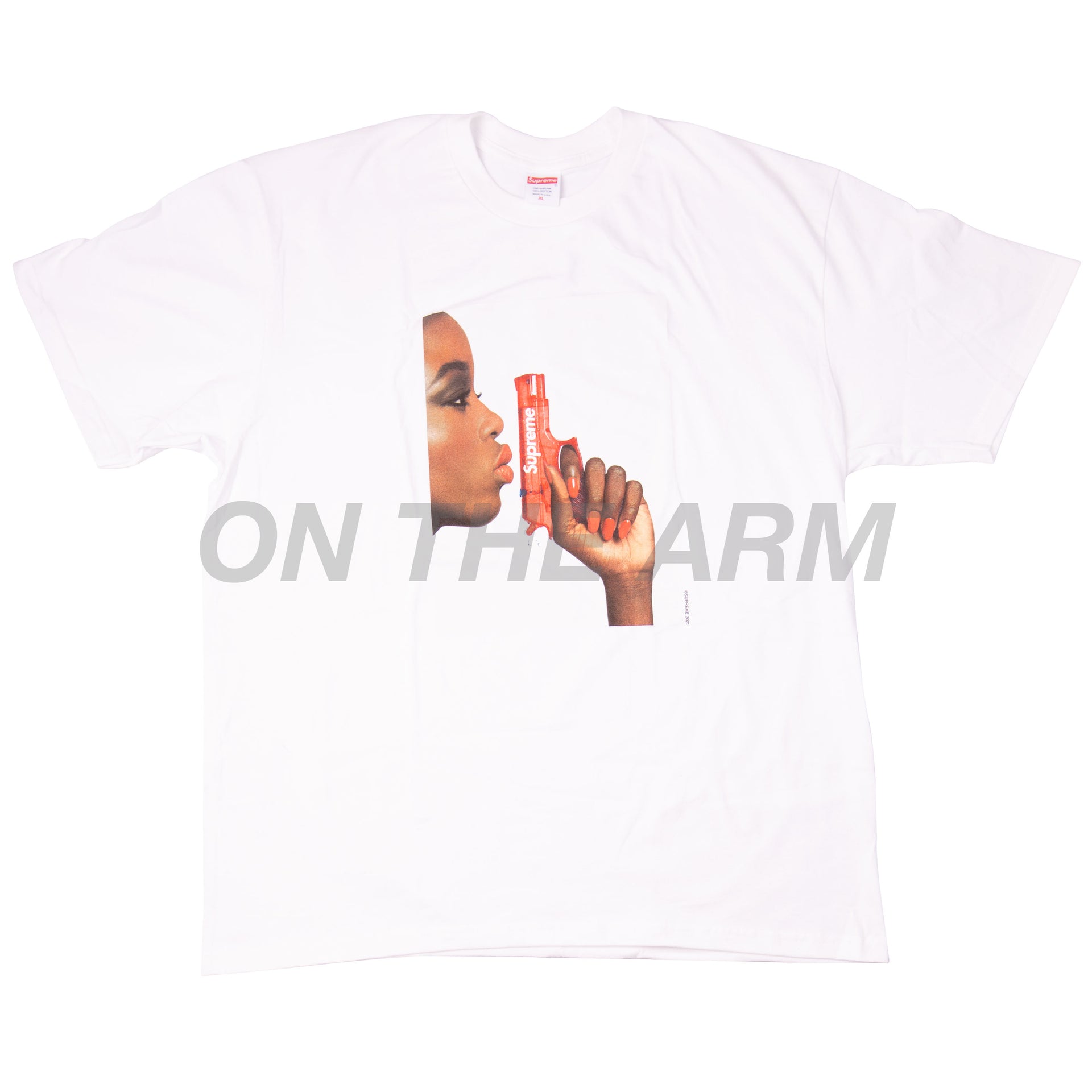 Supreme White Water Pistol Tee