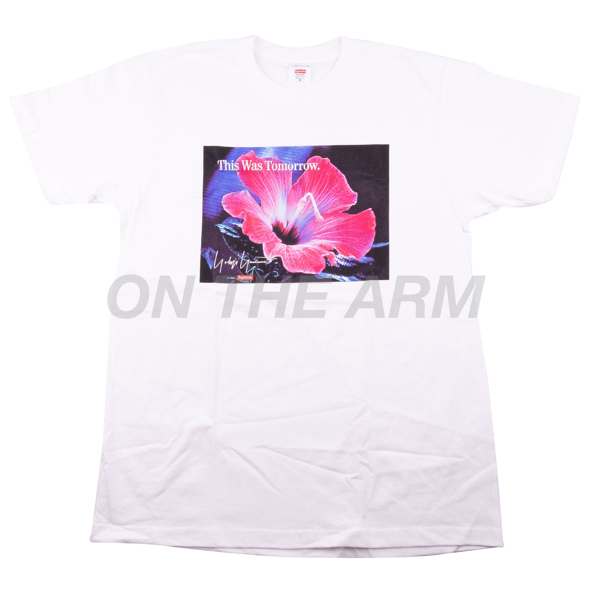 Supreme White Yohji Yamamoto This Was Tomorrow Tee