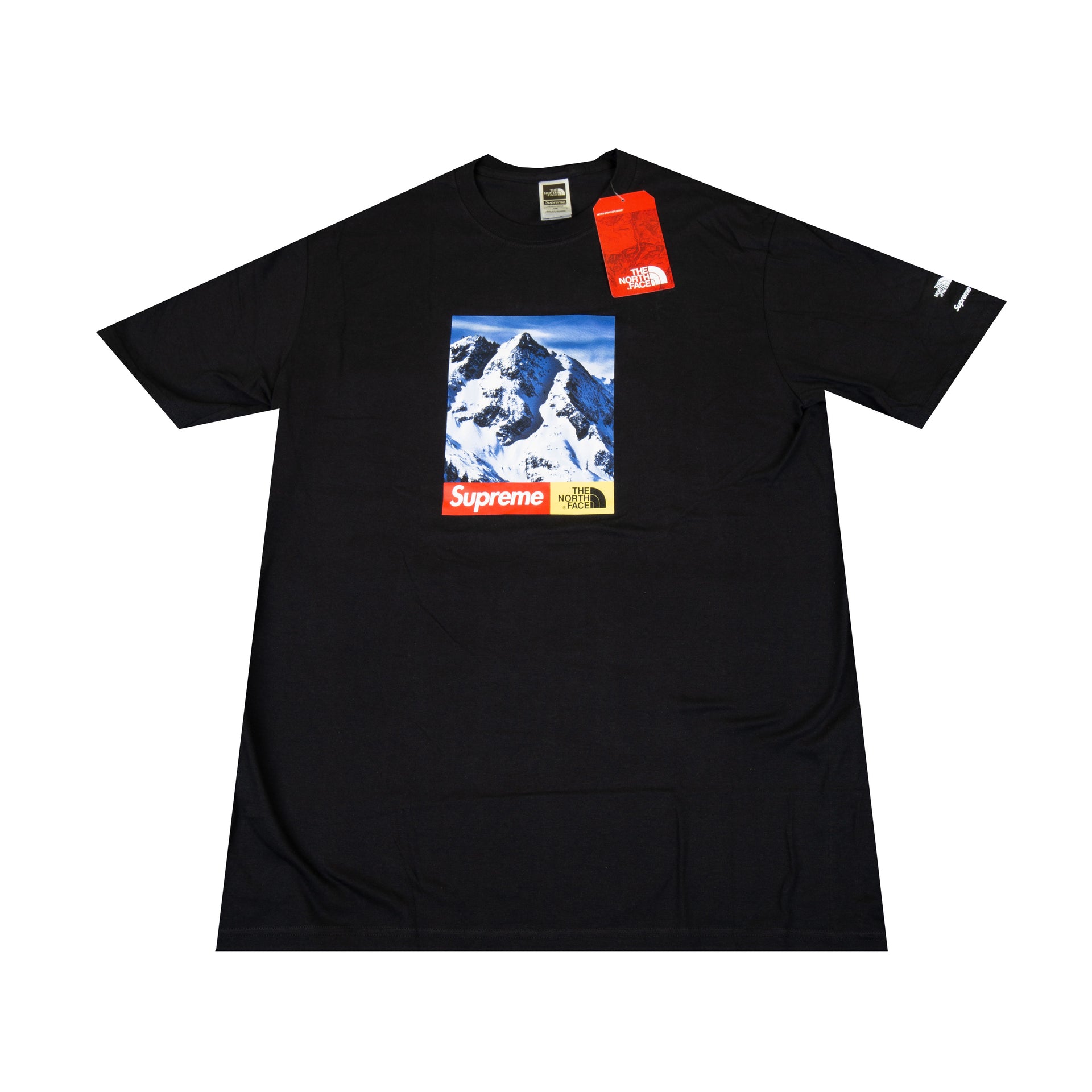 Supreme Black TNF Mountain Tee
