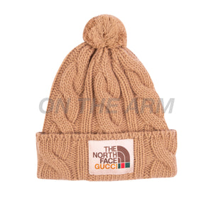 The North Face Beige Gucci Beanie